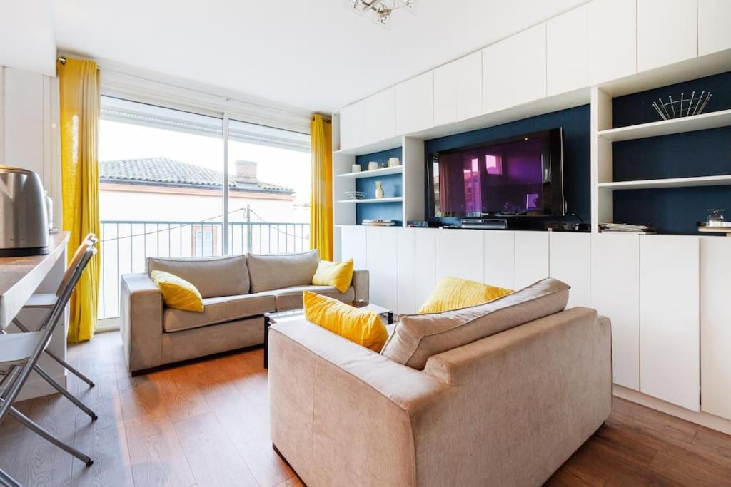 1 Bedroom/Clim/Wifi, St Michel Station تولوز المظهر الخارجي الصورة